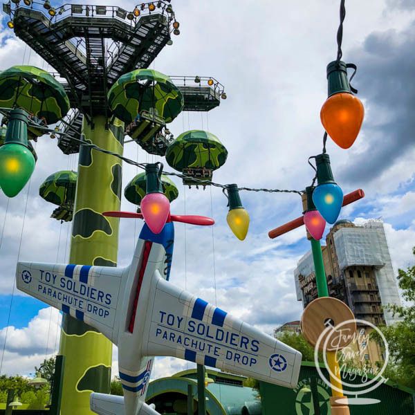 parachute disneyland paris