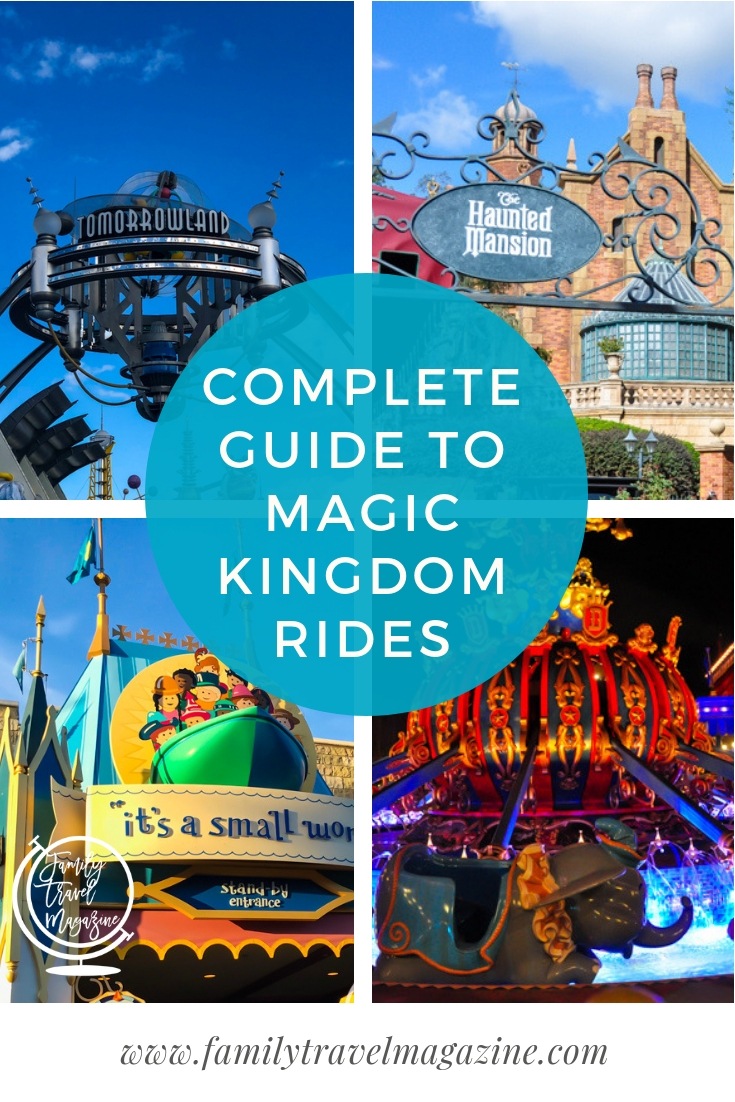 how many rides in magic kingdom disney