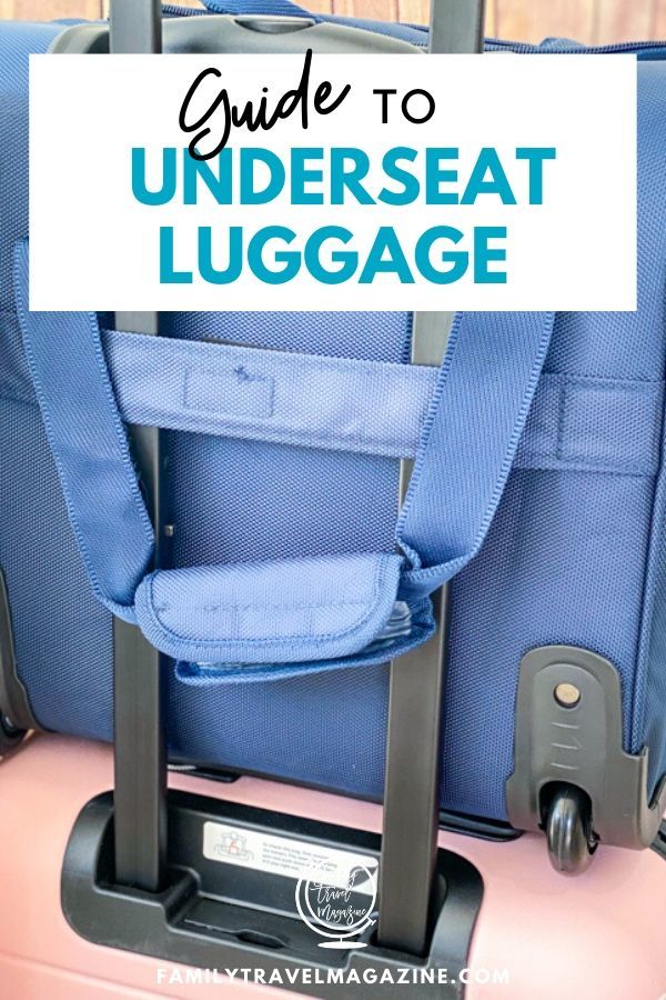 Save Money on Your Next Flight With These Underseat Luggage Tips