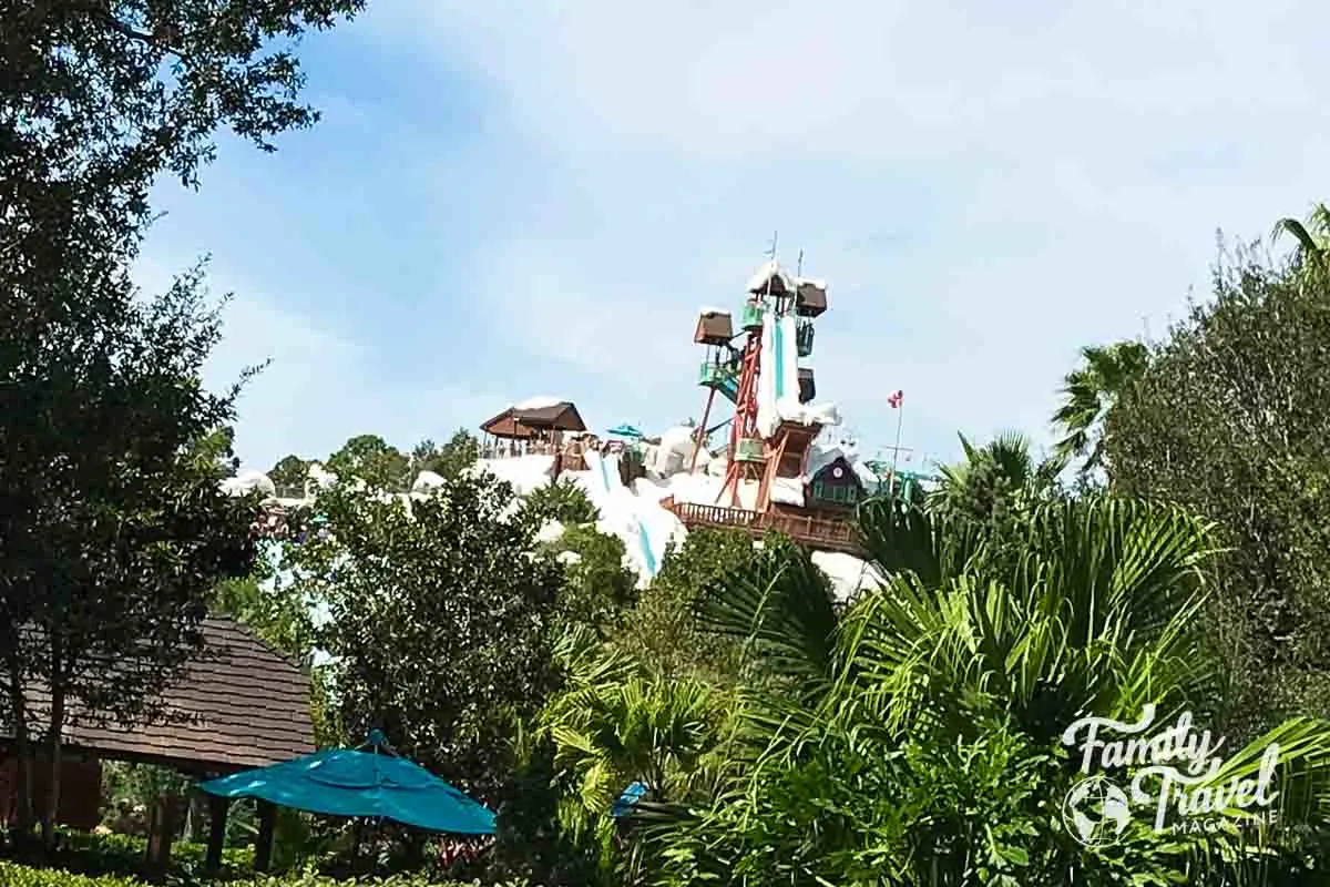 Blizzard beach water slide