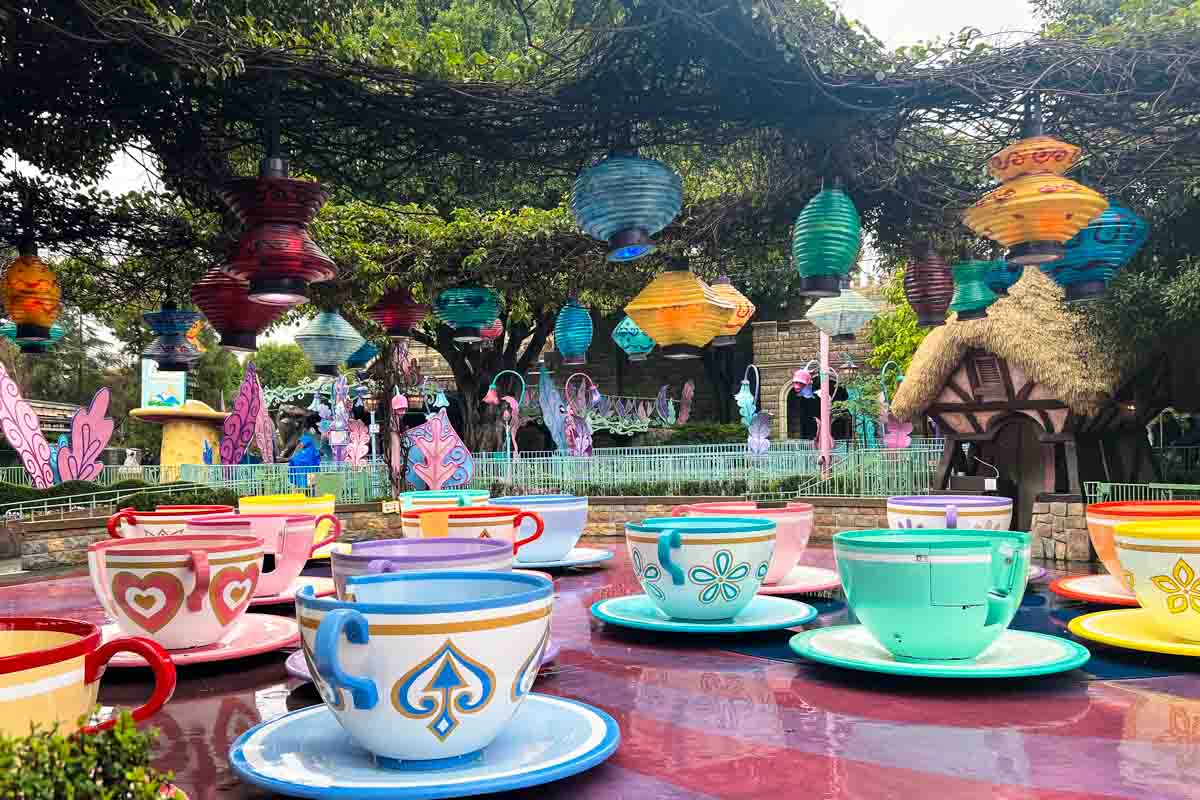 Teacups in Fantasyland