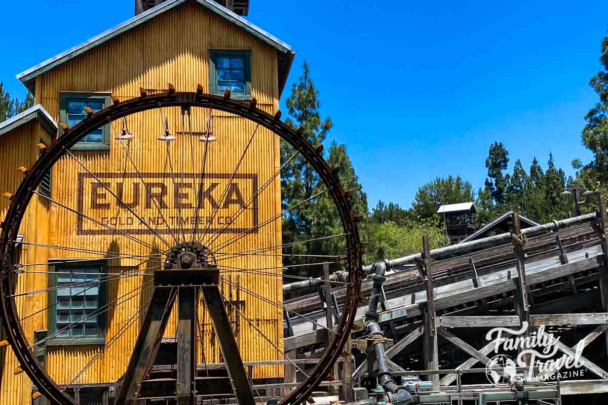 Grizzly River Run track and building