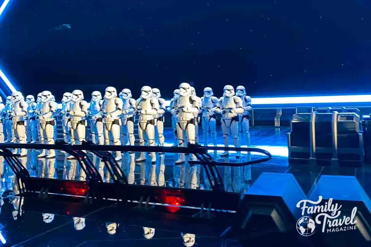 Stormtroopers at Rise of the Resistance