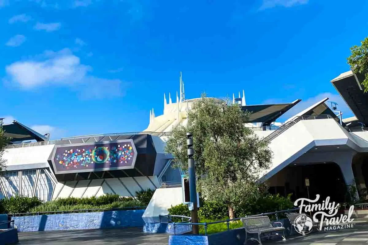 Exterior of Space Mountain