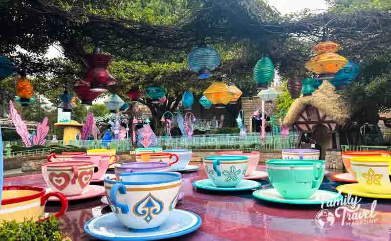 Teacups at Disneyland 