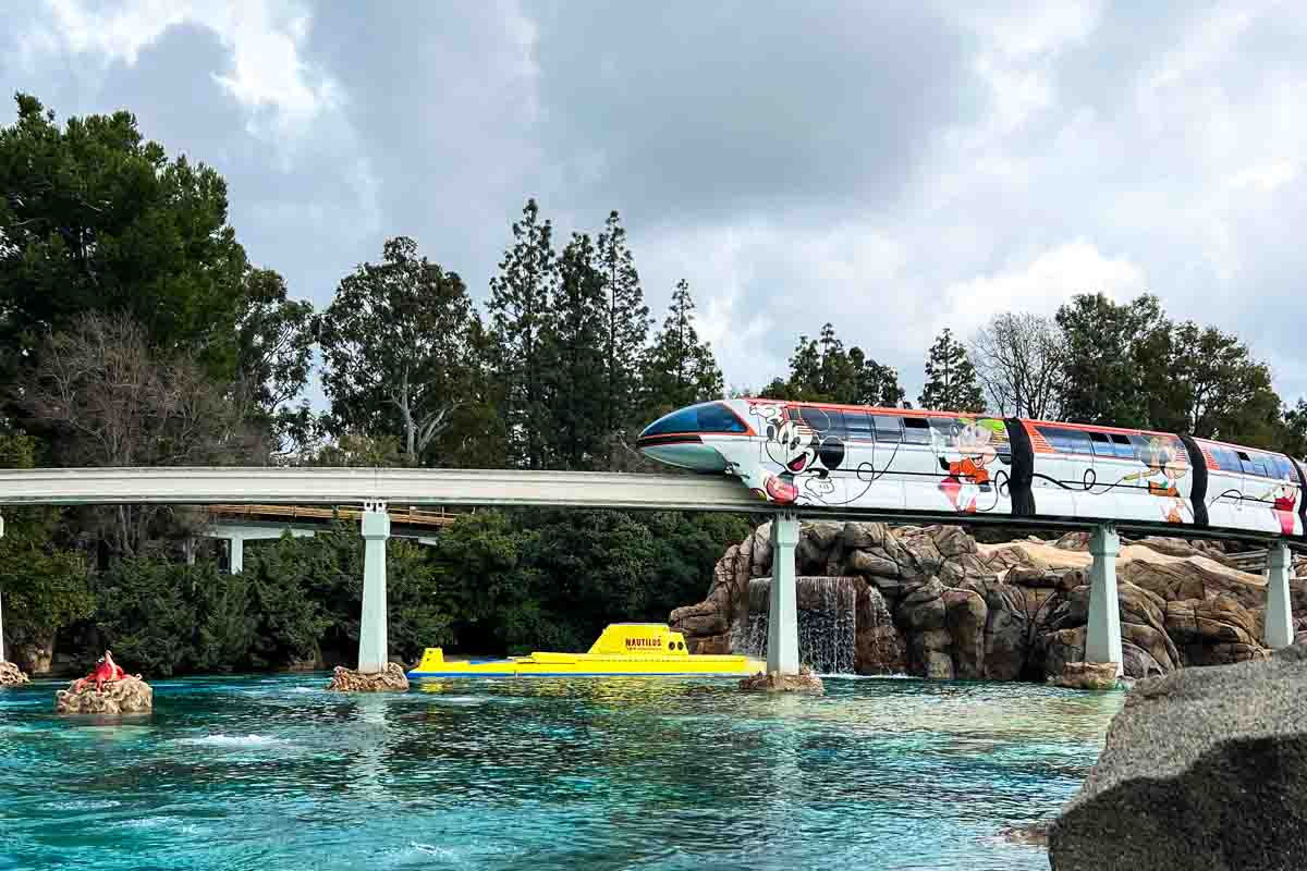 monorail over Nemo sub