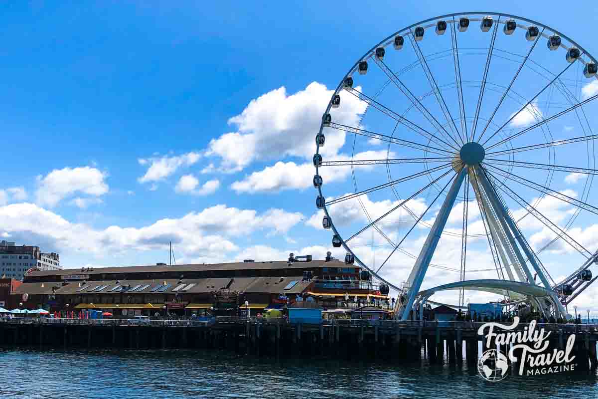 Pier with Great Wheel, shops, and restaurants 