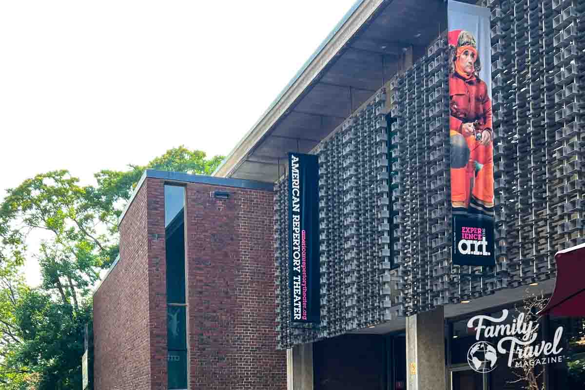 Banners on American Repertory Theater