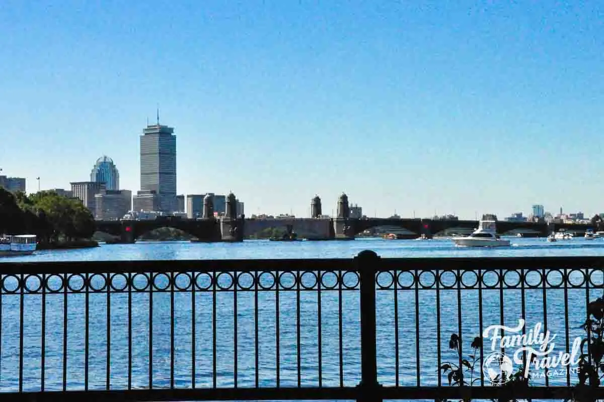 View of Boston from the Charles River