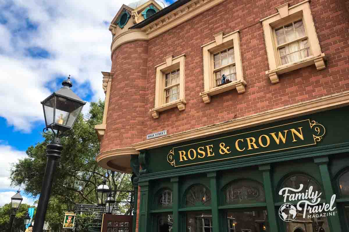 Exterior of Rose and Crown