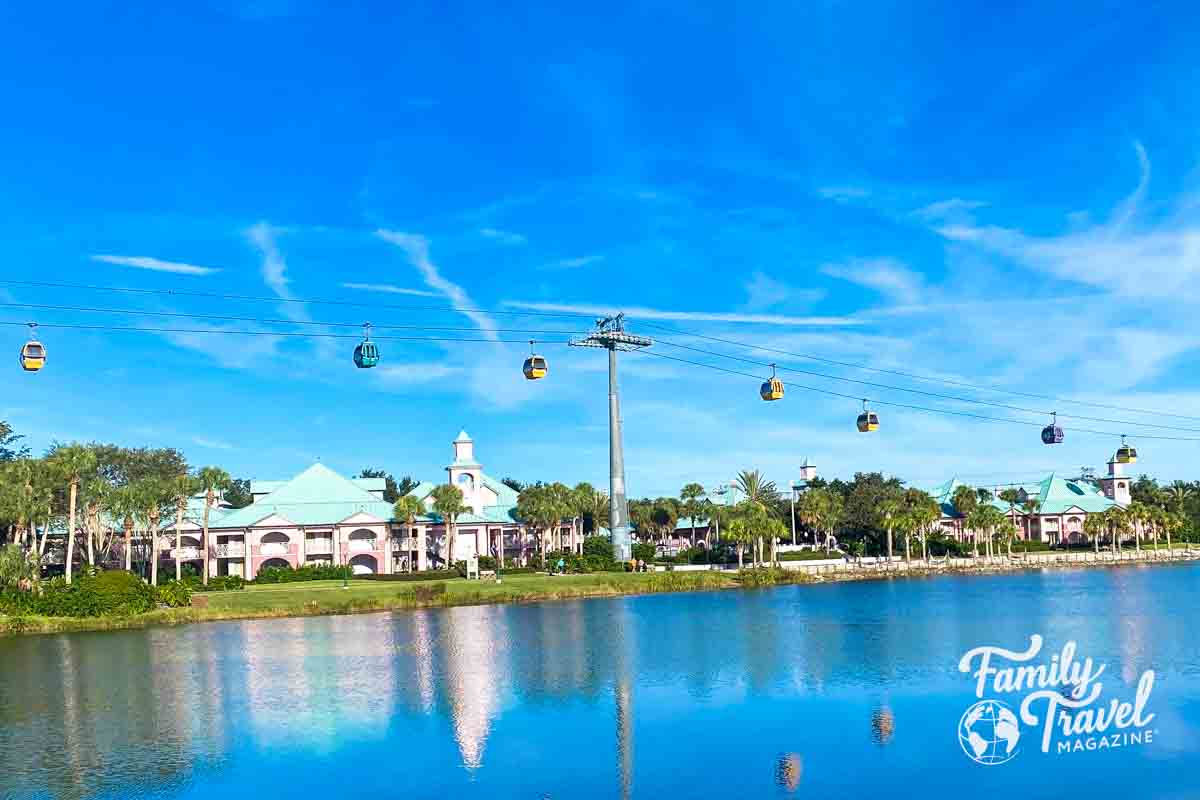 Skyliner over Caribbean Beach Resort