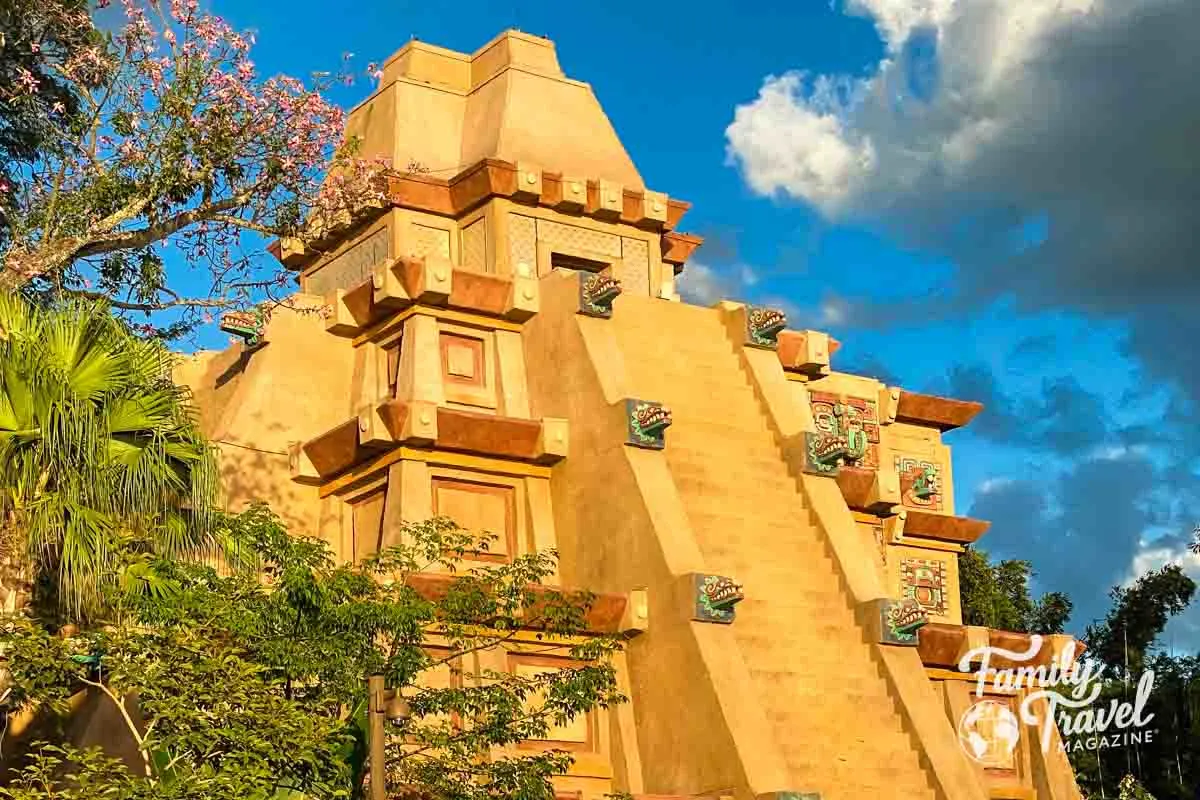 Temple exterior at EPCOT