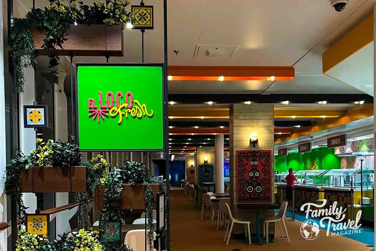 Entrance to El Loco Fresh