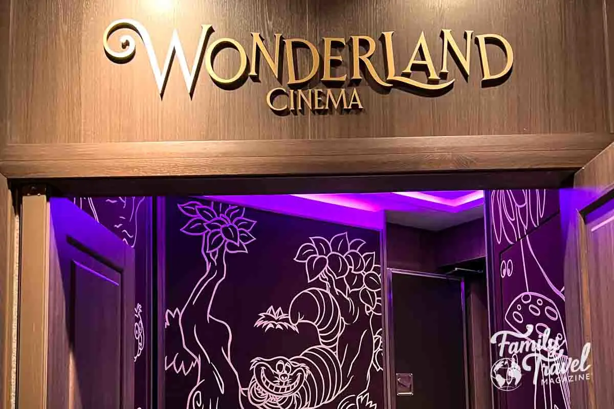 Entrance to Wonderland Cinema